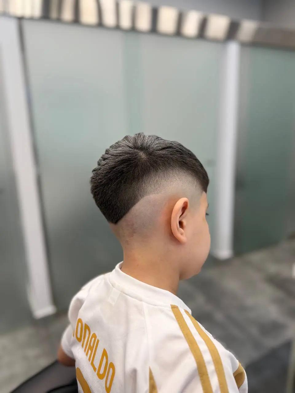 Classic fade haircut at OSA Gents Salon, Jumeirah Dubai