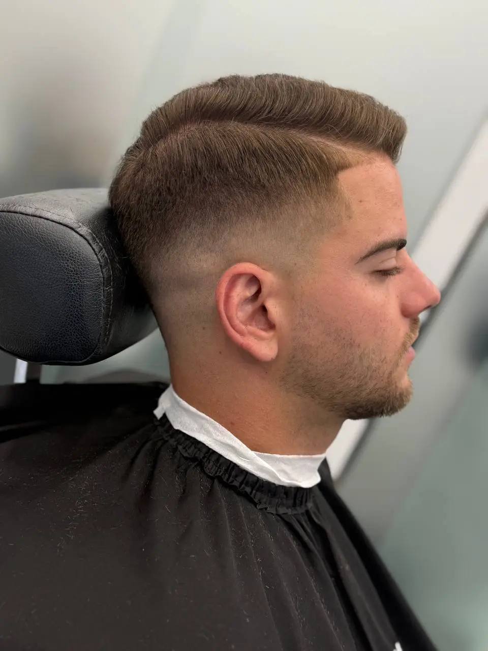 Taper fade men's haircut at OSA Gents Salon, Jumeirah