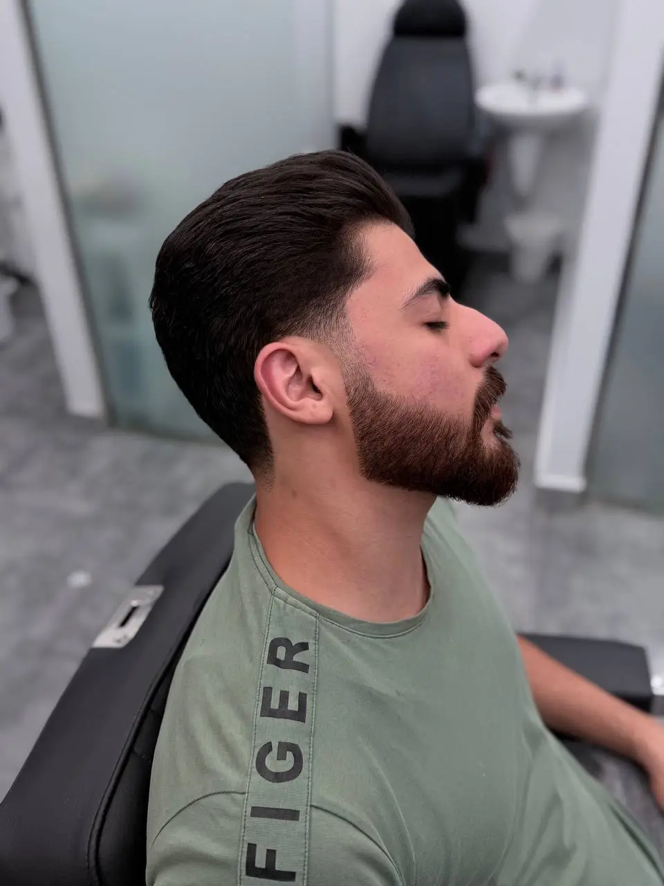 Textured crop haircut for men at OSA Gents Salon, Dubai
