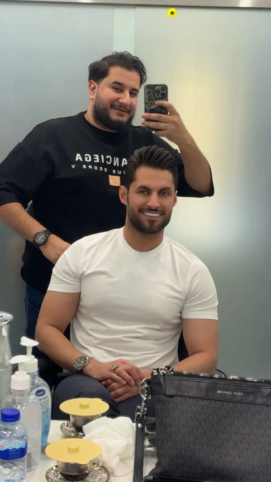 Textured crop with a crisp line-up, OSA Gents Salon Jumeirah