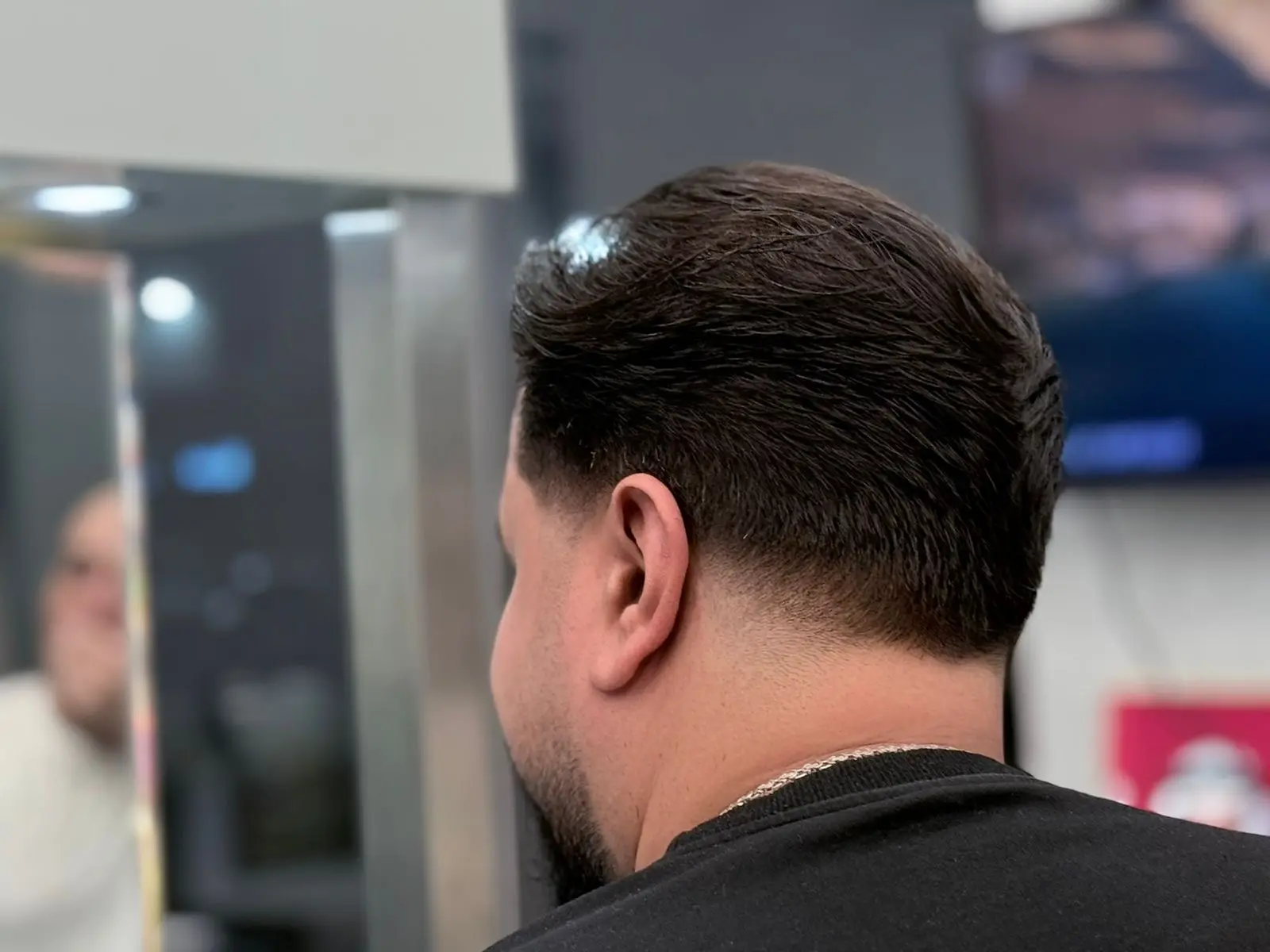 Sculpted full beard styled at OSA Gents Salon, Jumeirah