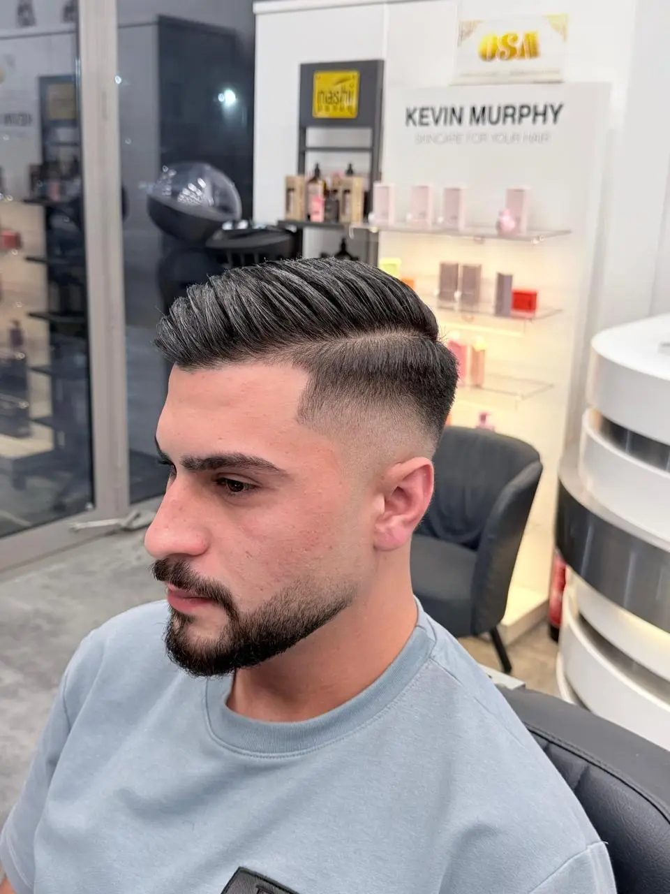 Beard trim and shape-up at OSA Gents Salon, Jumeirah