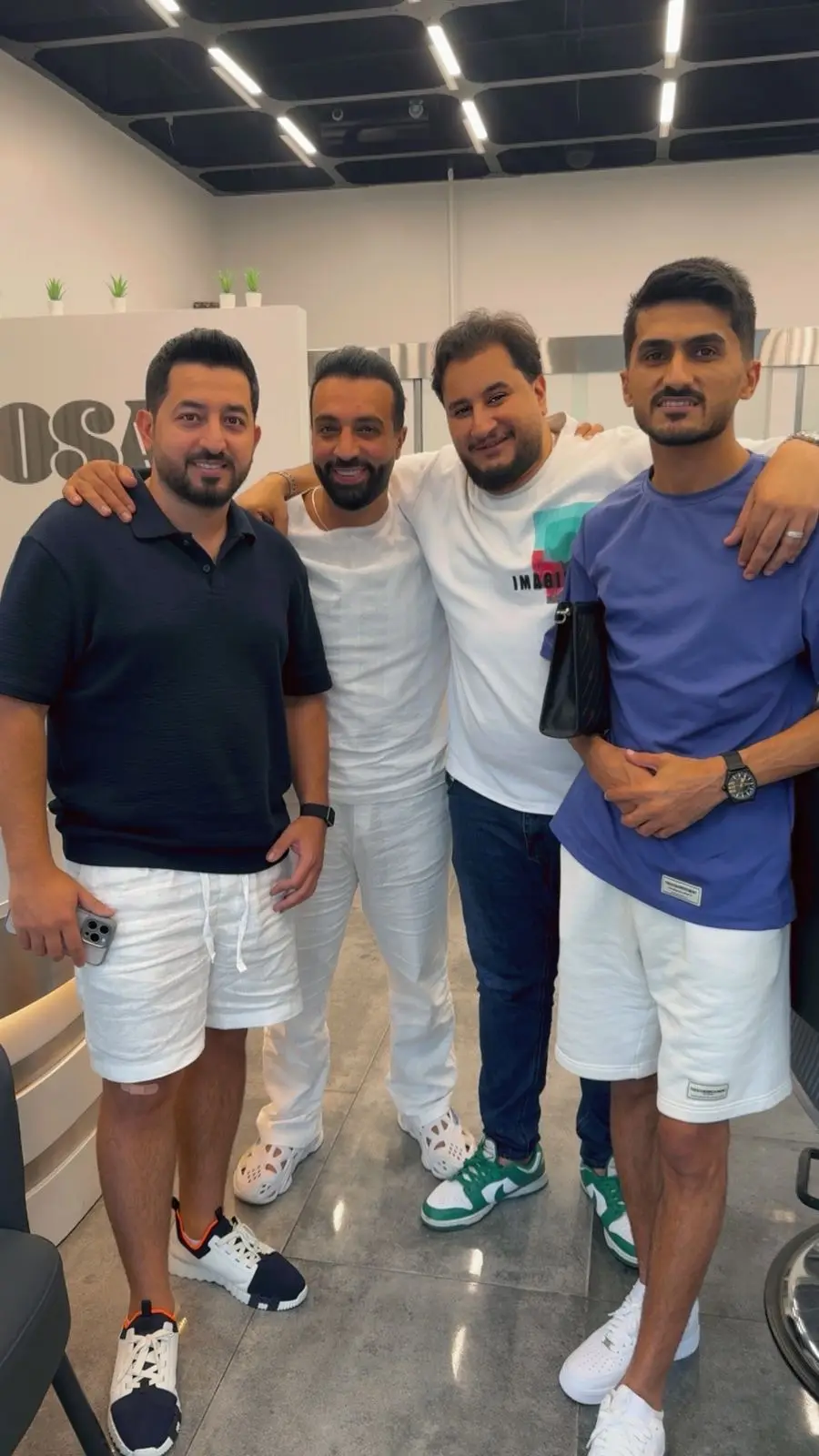 The expert barber team at OSA Gents Salon, Jumeirah Dubai